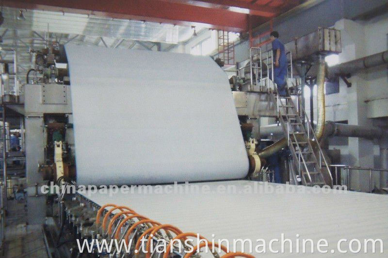 Fourdrinier Paper Machine For A4 Paper